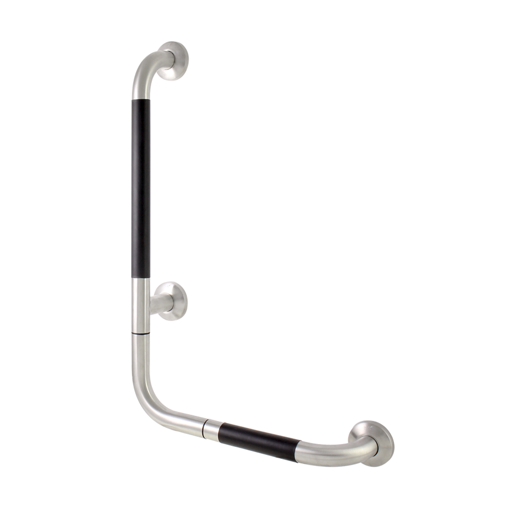 ราวกันลื่นสแตนเลส ตัว L (OD 32) รุ่น นัว(Nior) GB-2327-2-BLR